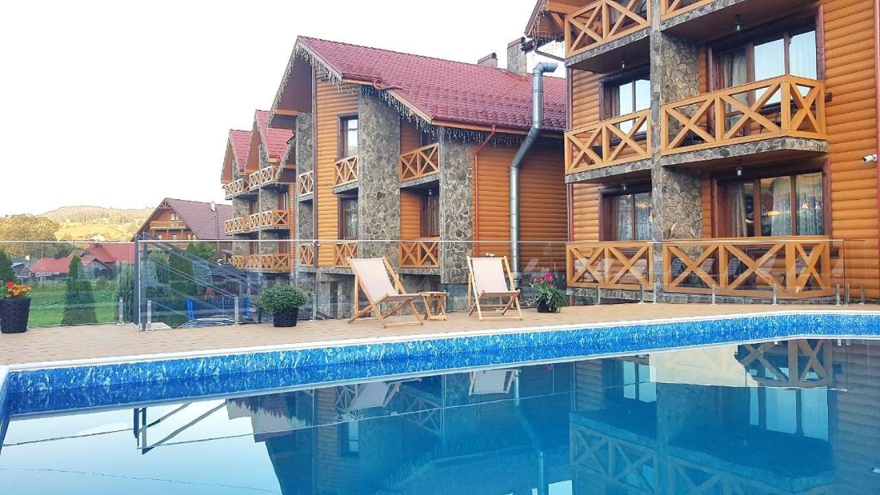 Karpatski Zori Hotel Bukovel Exterior foto